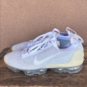 Nike Vapormax Flyknit Sneakers - oatmeal color wave